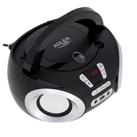 Adler | AD 1181 | CD Boombox | Głośniki | Łączność USB Adler | AD 1181 | CD Boombox | Głośniki | Łączność USB