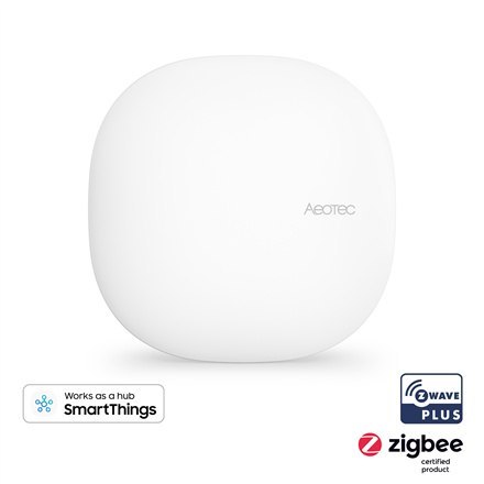 Aeotec Smart Home Hub - Działa jako SmartThings Hub, EU, Z-Wave, Zigbee 3.0, WiFi | AEOTEC | Smart Home Hub | GP-AEOHUBV3EU | Z- Aeotec Smart Home Hub - Działa jako SmartThings Hub, EU, Z-Wave, Zigbee 3.0, WiFi | AEOTEC | Smart Home Hub | GP-AEOHUBV3EU | Z-