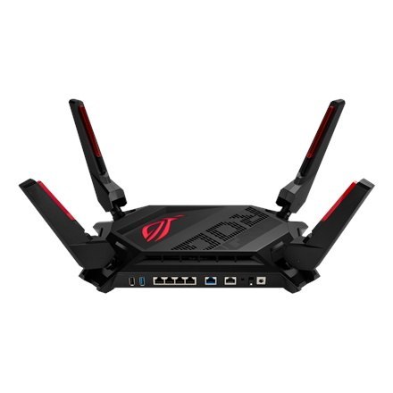 Asus Dual-band Gaming Router GT-AX6000 ROG Rapture 802.11ax 6000 Mbit/s Porty sieciowe Ethernet 5 Wsparcie dla Mesh MU-MiMO Bez Asus Dual-band Gaming Router GT-AX6000 ROG Rapture 802.11ax 6000 Mbit/s Porty sieciowe Ethernet 5 Wsparcie dla Mesh MU-MiMO Bez
