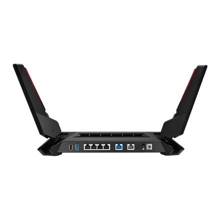 Asus Dual-band Gaming Router GT-AX6000 ROG Rapture 802.11ax 6000 Mbit/s Porty sieciowe Ethernet 5 Wsparcie dla Mesh MU-MiMO Bez Asus Dual-band Gaming Router GT-AX6000 ROG Rapture 802.11ax 6000 Mbit/s Porty sieciowe Ethernet 5 Wsparcie dla Mesh MU-MiMO Bez