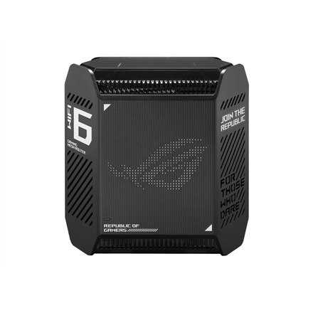 Asus | Router do gier z technologią Wifi 6 802.11ax Tri-Band Gigabit Mesh | GT6 ROG Rapture (1 szt.) | 802.11ax | 574+4804+4804 Asus | Router do gier z technologią Wifi 6 802.11ax Tri-Band Gigabit Mesh | GT6 ROG Rapture (1 szt.) | 802.11ax | 574+4804+4804