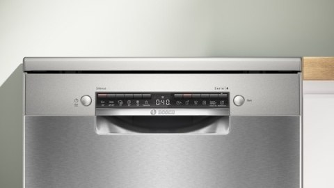 Bosch | Zmywarka | SMS4HVI00E | Wolnostojąca | Szerokość 60 cm | Liczba kompletów naczyń 14 | Liczba programów 6 | Klasa efektyw Bosch | Zmywarka | SMS4HVI00E | Wolnostojąca | Szerokość 60 cm | Liczba kompletów naczyń 14 | Liczba programów 6 | Klasa efektyw