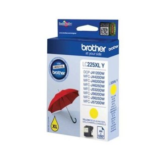 Brother | 225XLY | Żółty | Wkład atramentowy | 1200 stron