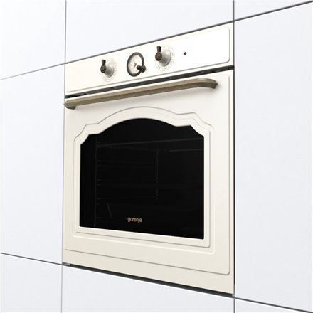 Gorenje | BOS67371CLI | Piekarnik | 77 L | Wielofunkcyjny | EcoClean | Sterowanie mechaniczne | Funkcja pary | Wysokość 59,5 cm Gorenje | BOS67371CLI | Piekarnik | 77 L | Wielofunkcyjny | EcoClean | Sterowanie mechaniczne | Funkcja pary | Wysokość 59,5 cm