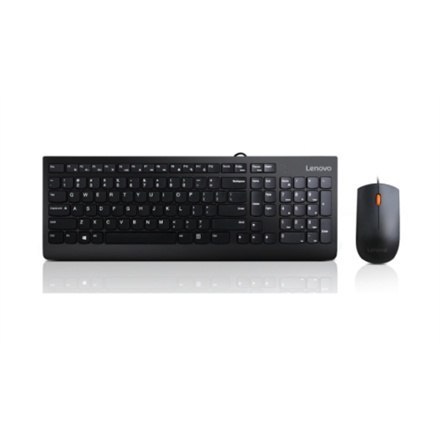 Lenovo | Black | USB Combo Keyboard & Mouse | 300 | Keyboard and Mouse Combo | English | 1.8 m | Black | Wired Via USB Lenovo | Black | USB Combo Keyboard & Mouse | 300 | Keyboard and Mouse Combo | English | 1.8 m | Black | Wired Via USB