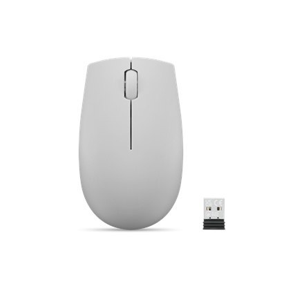 Lenovo | Kompaktowa mysz z baterią | 300 | Bezprzewodowa | Szary Arktyczny Lenovo | Kompaktowa mysz z baterią | 300 | Bezprzewodowa | Szary Arktyczny