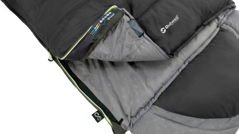 Outwell Contour Sleeping Bag, Left zipper, Black Outwell Contour Sleeping Bag, Left zipper, Black