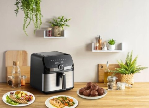 TEFAL Easy Fry Mega Air Fryer | EY855D10 | Power 1700 W | Capacity 7.5 L | Black TEFAL Easy Fry Mega Air Fryer | EY855D10 | Power 1700 W | Capacity 7.5 L | Black