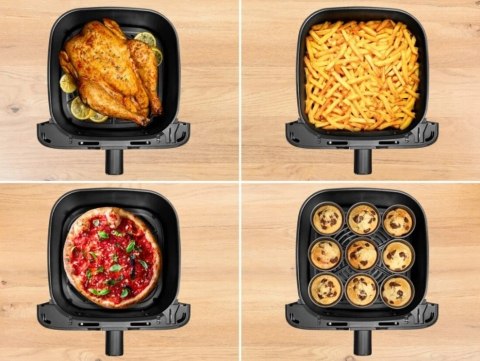 TEFAL Easy Fry Mega Air Fryer | EY855D10 | Power 1700 W | Capacity 7.5 L | Black TEFAL Easy Fry Mega Air Fryer | EY855D10 | Power 1700 W | Capacity 7.5 L | Black