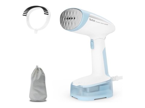 TEFAL | Parownica do ubrań | DT3041E1 | Ręczna | 1300 W | 0,27 L | 20 g/min | Biały/Niebieski TEFAL | Parownica do ubrań | DT3041E1 | Ręczna | 1300 W | 0,27 L | 20 g/min | Biały/Niebieski