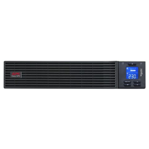 APC Easy UPS On-Line, 1000VA/900W, Rackmount 2U, 230V, 3x IEC C13 outlets, Intelligent Card Slot, LCD, W/ Rail Kit APC Easy UPS On-Line, 1000VA/900W, Rackmount 2U, 230V, 3x IEC C13 outlets, Intelligent Card Slot, LCD, W/ Rail Kit