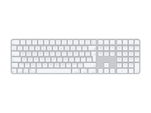 Apple Magic Keyboard with Touch ID and Numeric Keypad for Mac models with Apple silicon - International English - White Keys Apple Magic Keyboard with Touch ID and Numeric Keypad for Mac models with Apple silicon - International English - White Keys