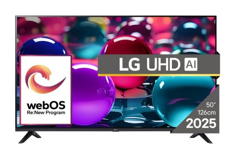 LG 50UA73003LA | 50 | Smart TV | webOS 25 | UHD LG 50UA73003LA | 50 | Smart TV | webOS 25 | UHD
