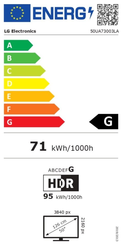 LG 50UA73003LA | 50 | Smart TV | webOS 25 | UHD LG 50UA73003LA | 50 | Smart TV | webOS 25 | UHD