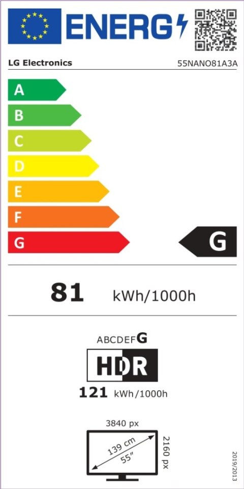 LG 55NANO81A3A | 55 | Smart TV | webOS 25 | UHD LG 55NANO81A3A | 55 | Smart TV | webOS 25 | UHD