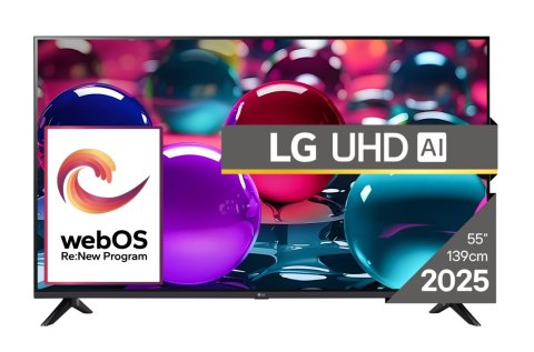 LG 55UA73003LA | 55 | Smart TV | webOS 25 | UHD LG 55UA73003LA | 55 | Smart TV | webOS 25 | UHD