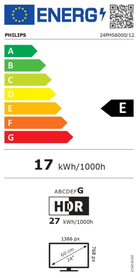 Philips | 24PHS6000/12 | 24 | Smart TV | TITAN OS | Czarny Philips | 24PHS6000/12 | 24 | Smart TV | TITAN OS | Czarny