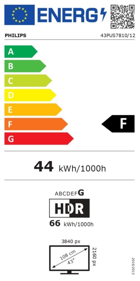 Philips 43PUS7810/12 | 43 | Smart TV | TITAN OS | UHD | Czarny Philips 43PUS7810/12 | 43 | Smart TV | TITAN OS | UHD | Czarny