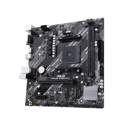 Asus | PRIME A520M-K | Gniazdo procesora Socket AM4 | Typ chipsetu AMD A520 | Obsługiwana technologia pamięci RAM DDR4 SDRAM Asus | PRIME A520M-K | Gniazdo procesora Socket AM4 | Typ chipsetu AMD A520 | Obsługiwana technologia pamięci RAM DDR4 SDRAM