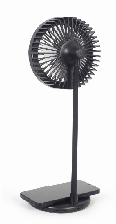 Gembird | TA-WPC10-LEDFAN-01 Wentylator biurkowy z lampą i ładowarką bezprzewodową | N/A | Telefon lub tablet z wbudowanym ładow Gembird | TA-WPC10-LEDFAN-01 Wentylator biurkowy z lampą i ładowarką bezprzewodową | N/A | Telefon lub tablet z wbudowanym ładow