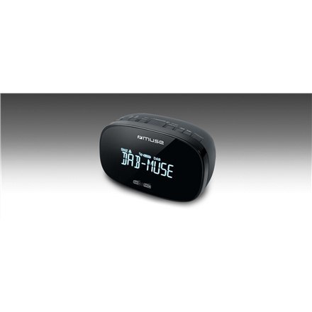 Muse | DAB+/FM Dual Alarm Clock Radio | M-150 CDB | Funkcja alarmu | Wejście AUX | Czarny Muse | DAB+/FM Dual Alarm Clock Radio | M-150 CDB | Funkcja alarmu | Wejście AUX | Czarny