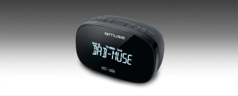 Muse | DAB+/FM Dual Alarm Clock Radio | M-150 CDB | Funkcja alarmu | Wejście AUX | Czarny Muse | DAB+/FM Dual Alarm Clock Radio | M-150 CDB | Funkcja alarmu | Wejście AUX | Czarny