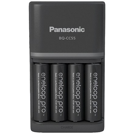 Panasonic | ENELOOP Pro K-KJ55HCD40E | Ładowarka | AA/AAA Panasonic | ENELOOP Pro K-KJ55HCD40E | Ładowarka | AA/AAA