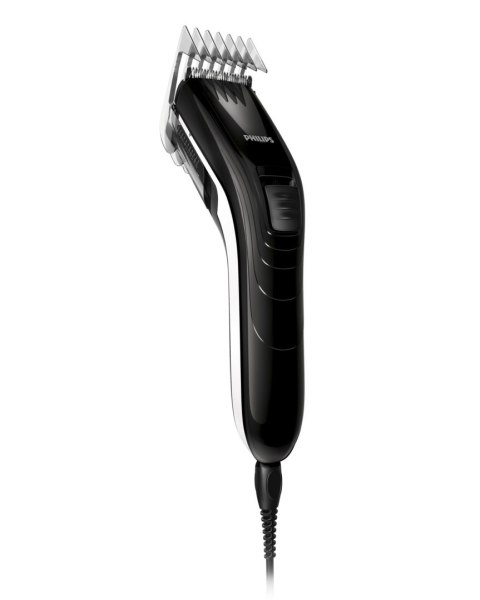 Philips | Maszynka do strzyżenia włosów QC5115 | Maszynka do strzyżenia włosów | Liczba stopni długości 11 | Czarny, Biały Philips | Maszynka do strzyżenia włosów QC5115 | Maszynka do strzyżenia włosów | Liczba stopni długości 11 | Czarny, Biały