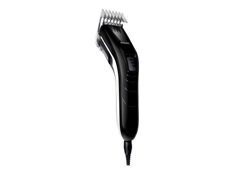 Philips | Maszynka do strzyżenia włosów QC5115 | Maszynka do strzyżenia włosów | Liczba stopni długości 11 | Czarny, Biały Philips | Maszynka do strzyżenia włosów QC5115 | Maszynka do strzyżenia włosów | Liczba stopni długości 11 | Czarny, Biały