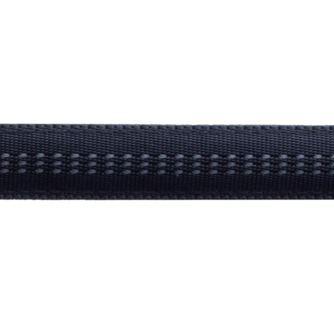 Smycz+obroża Soft Style Happet czarna odblask L 2cm Smycz+obroża Soft Style Happet czarna odblask L 2cm