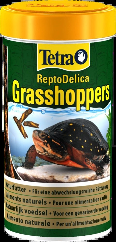Tetra ReptoDelica Grasshoppers 250ml Tetra ReptoDelica Grasshoppers 250ml