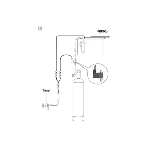 EHEIM Zawór magnetyczny CO2 24V (6064380) EHEIM EHEIM Zawór magnetyczny CO2 24V (6064380) EHEIM