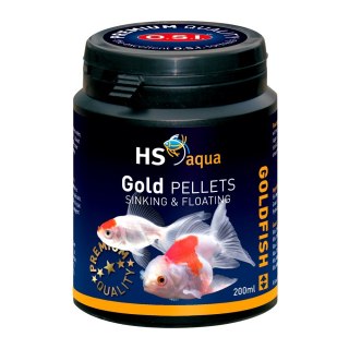 HS AQUA GOLD PELLETS 200 ML pokarm dla ryb (0030412) HS AQUA