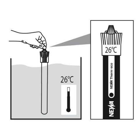 NEWA Grzałka do akwarium NEWATHERM ECO VTO 200W (00.36.114) NEWA