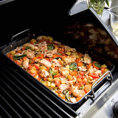Brytfanna prostokątna z uchwytami CADAC Meridian Grill Brytfanna prostokątna z uchwytami CADAC Meridian Grill