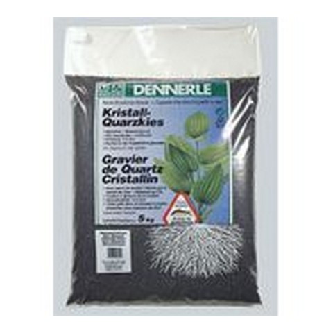 DENNERLE Kryształowy żwir kwarcowy Kristall-Quarz, 1-2 mm, czarny, 5 kg (1755) DENNERLE Kryształowy żwir kwarcowy Kristall-Quarz, 1-2 mm, czarny, 5 kg (1755)