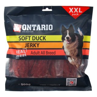 ONTARIO miękie plastry kaczki 500g przysmak dla psa (214-5074) ONTARIO