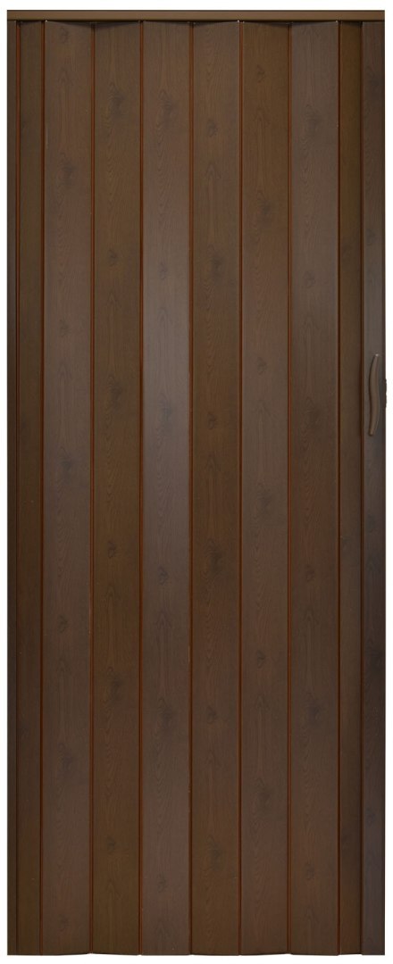 Drzwi harmonijkowe 001P WENGE MAT G - 100 cm