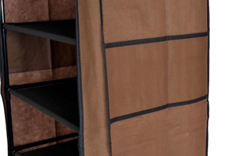 Szafka tekstylna na buty Lea - ciemny brąz Szafka tekstylna na buty Lea - ciemny brąz