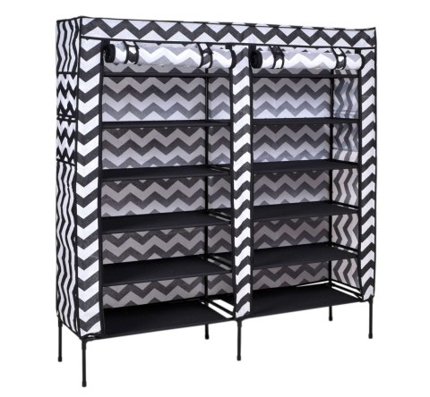 Szafa tekstylna na buty Gabi - zebra Szafa tekstylna na buty Gabi - zebra