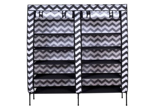 Szafa tekstylna na buty Gabi - zebra Szafa tekstylna na buty Gabi - zebra