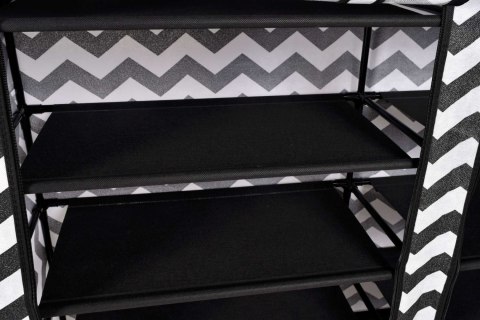 Szafa tekstylna na buty Gabi - zebra Szafa tekstylna na buty Gabi - zebra