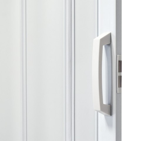 Drzwi harmonijkowe 004-90-06 biały mat 90 cm Drzwi harmonijkowe 004-90-06 biały mat 90 cm