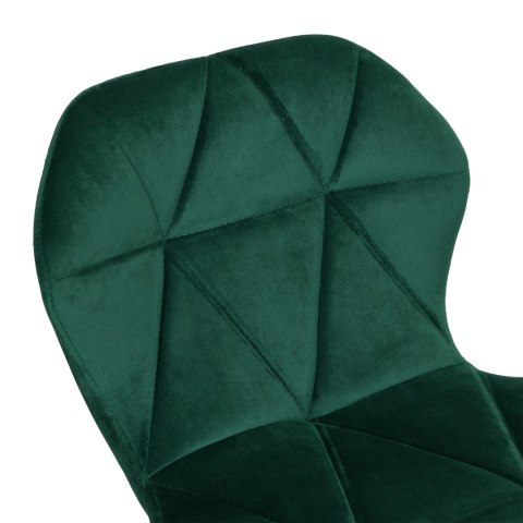 Hoker barowy Gordon Black ciemnozielony Velvet Hoker barowy Gordon Black ciemnozielony Velvet