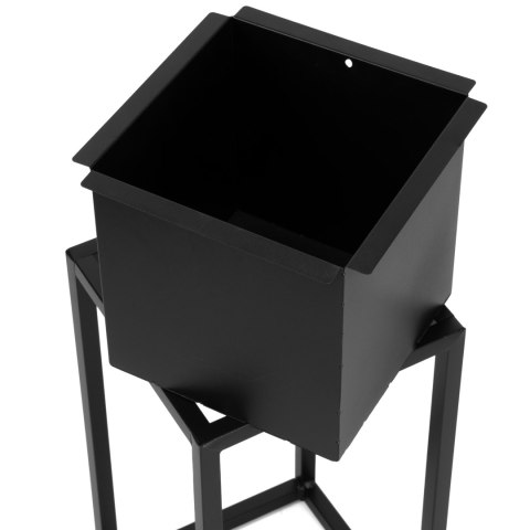 Kwietnik Concove loft 40 cm czarny Kwietnik Concove loft 40 cm czarny