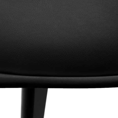 Krzesło nowoczesne Nantes Black DSW czarne Krzesło nowoczesne Nantes Black DSW czarne