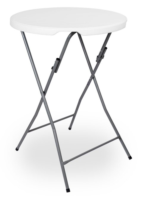 Stolik cateringowy składany GALA 80 cm biały Stolik cateringowy składany GALA 80 cm biały