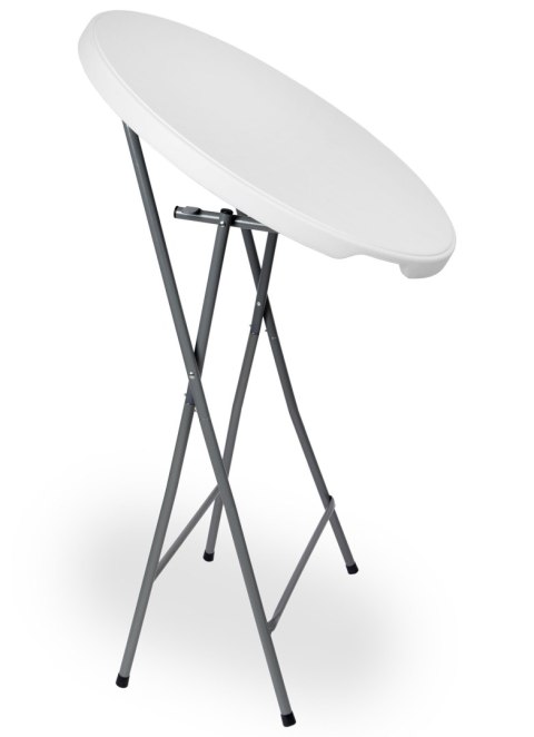 Stolik cateringowy składany GALA 80 cm biały Stolik cateringowy składany GALA 80 cm biały
