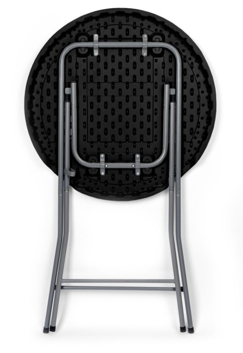 Stolik cateringowy składany GALA 80 cm czarny Stolik cateringowy składany GALA 80 cm czarny