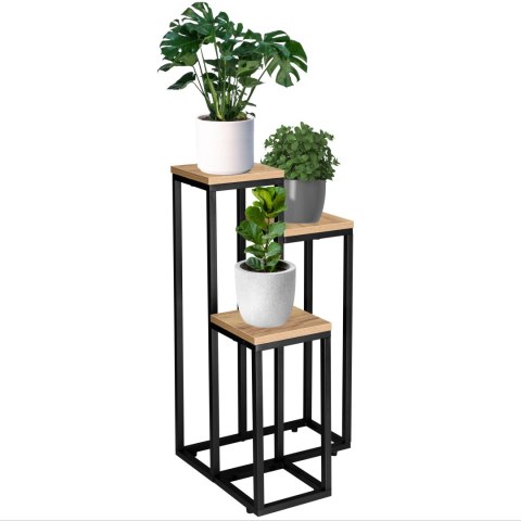 Kwietnik stojący czarny Munir Craft Kwietnik stojący czarny Munir Craft